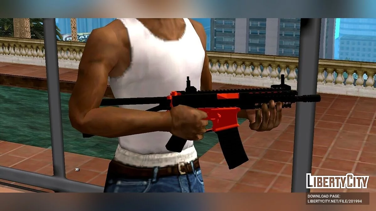 KAC-PDW (только DFF) / GTA San Andreas (iOS, Android)