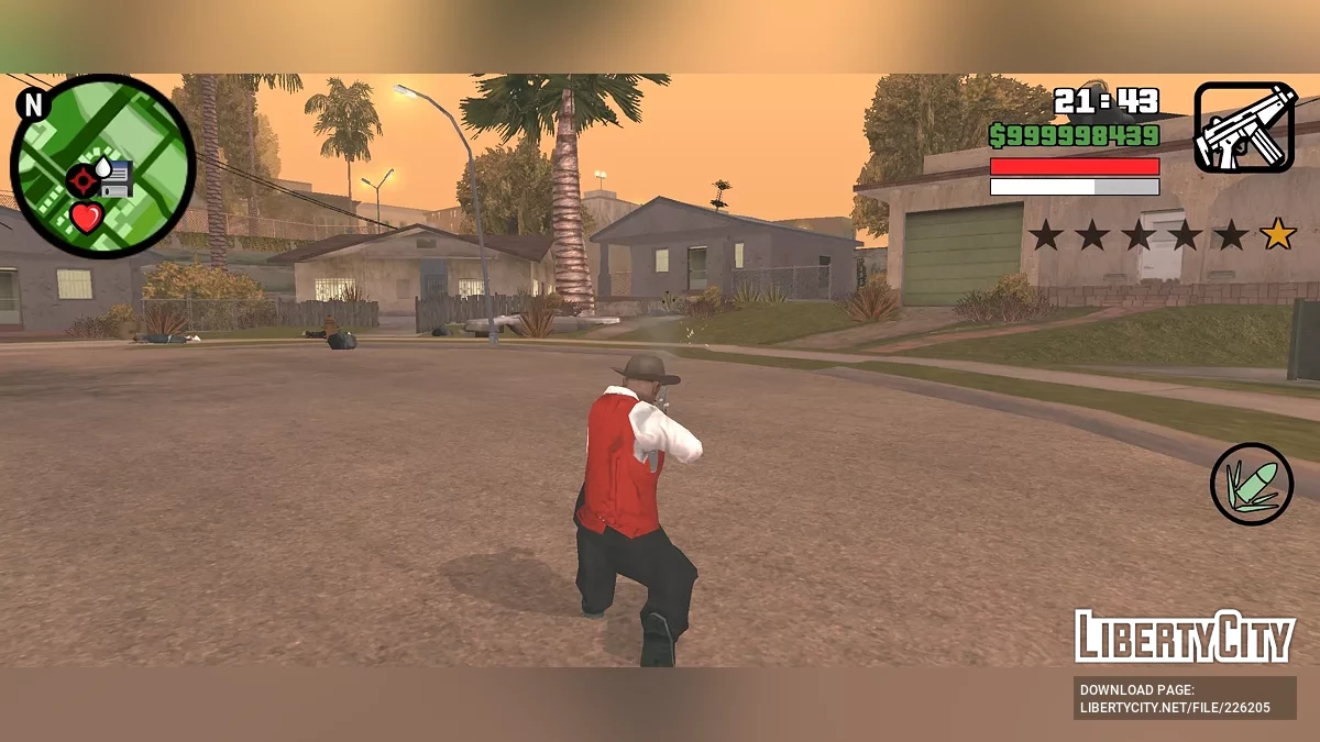 MP-41(r) — модифицированный ППШ-41 / GTA San Andreas (iOS, Android)