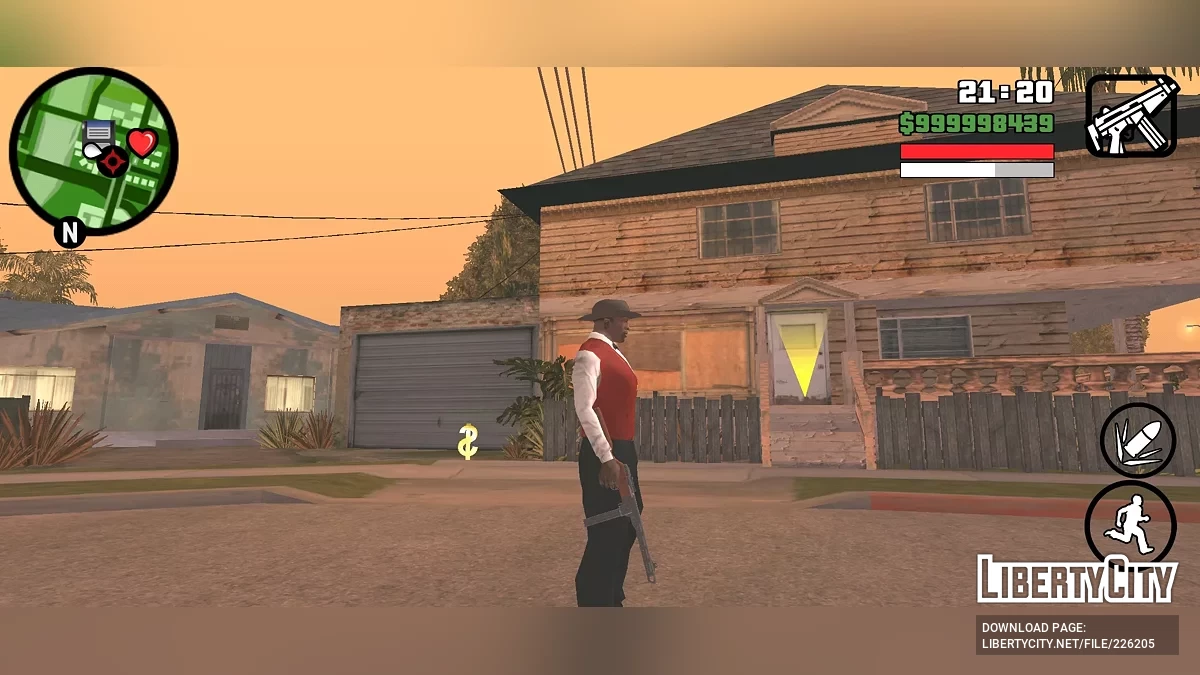MP-41(r) — модифицированный ППШ-41 / GTA San Andreas (iOS, Android)