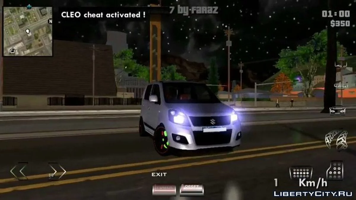 Maruti Suzuki Wagon R (только DFF) / GTA San Andreas (iOS, Android)