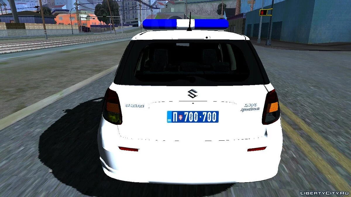Suzuki SX4 - Полиция Сербии / GTA San Andreas (iOS, Android)