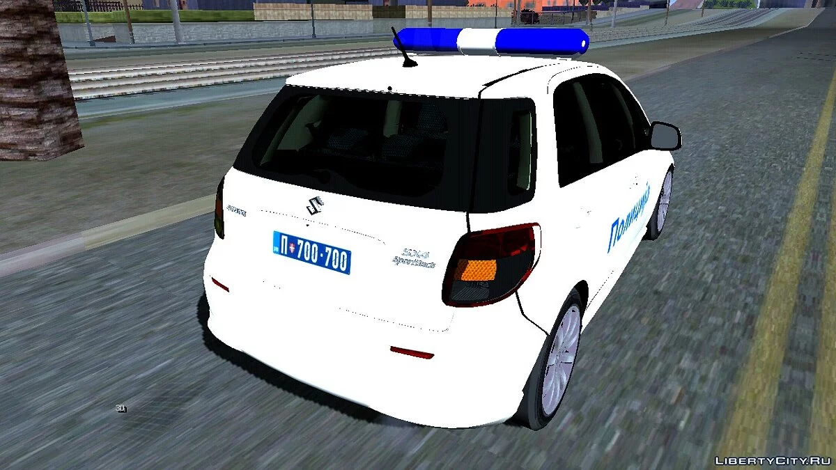 Suzuki SX4 - Полиция Сербии / GTA San Andreas (iOS, Android)