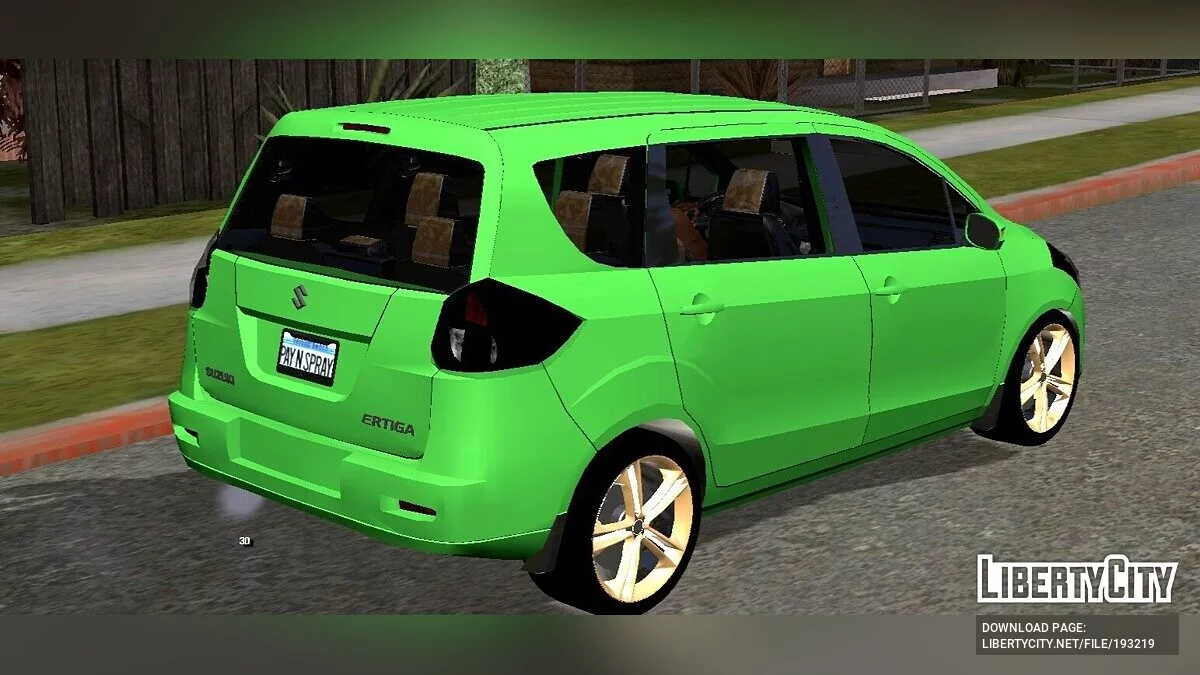 Suzuki Ertiga (только DFF) / GTA San Andreas (iOS, Android)