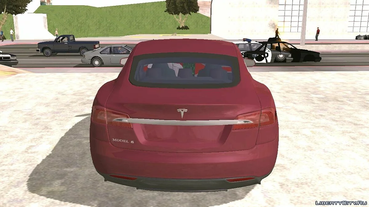 2016 Tesla Model E (только DFF) / GTA San Andreas (iOS, Android)
