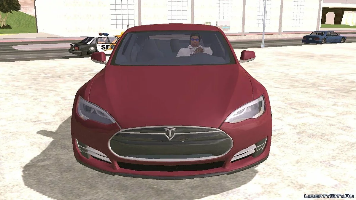 2016 Tesla Model E (только DFF) / GTA San Andreas (iOS, Android)