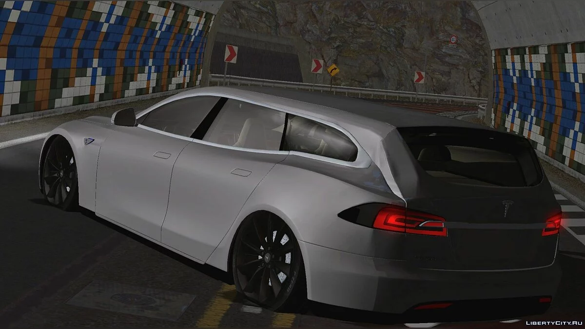 Tesla Model S Wagon / GTA San Andreas (iOS, Android)