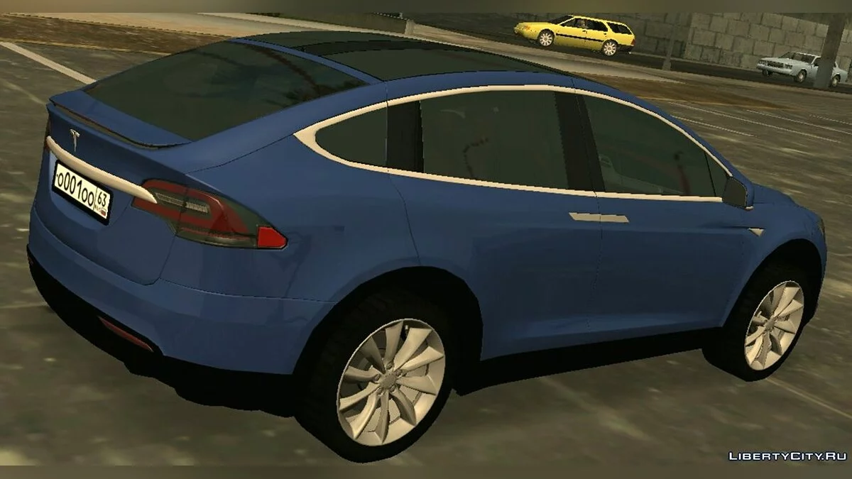 Tesla Model X (только DFF) / GTA San Andreas (iOS, Android)