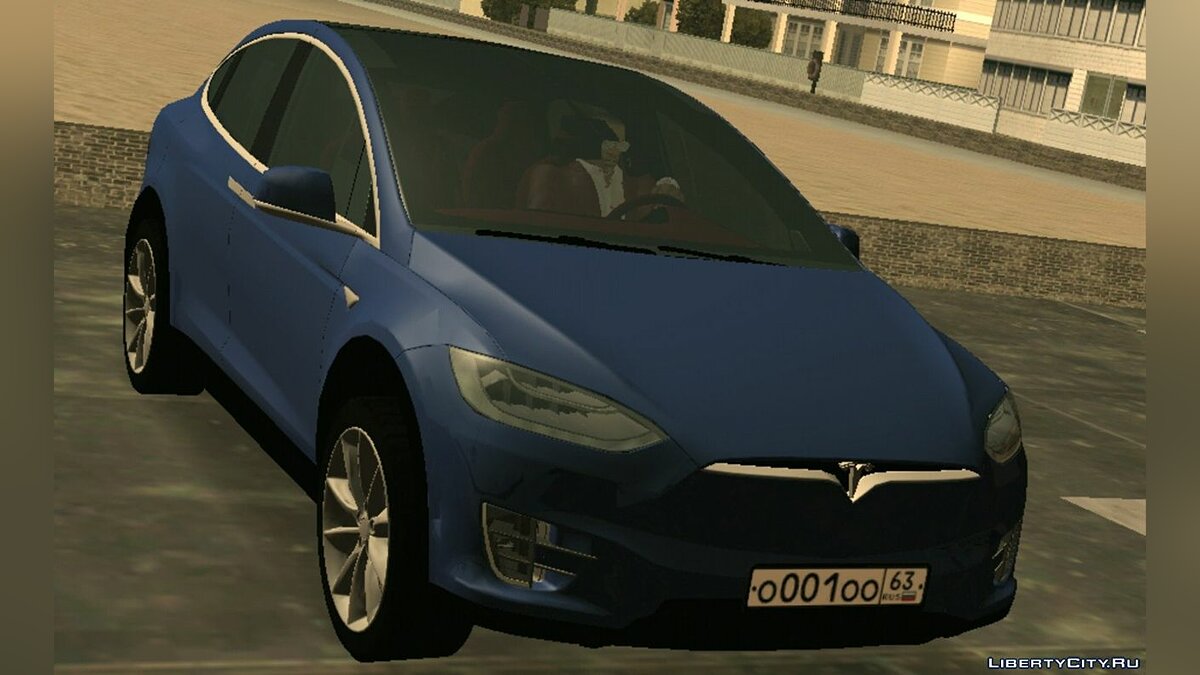 Скачать Tesla Model X (только DFF) для GTA San Andreas (iOS, Android)