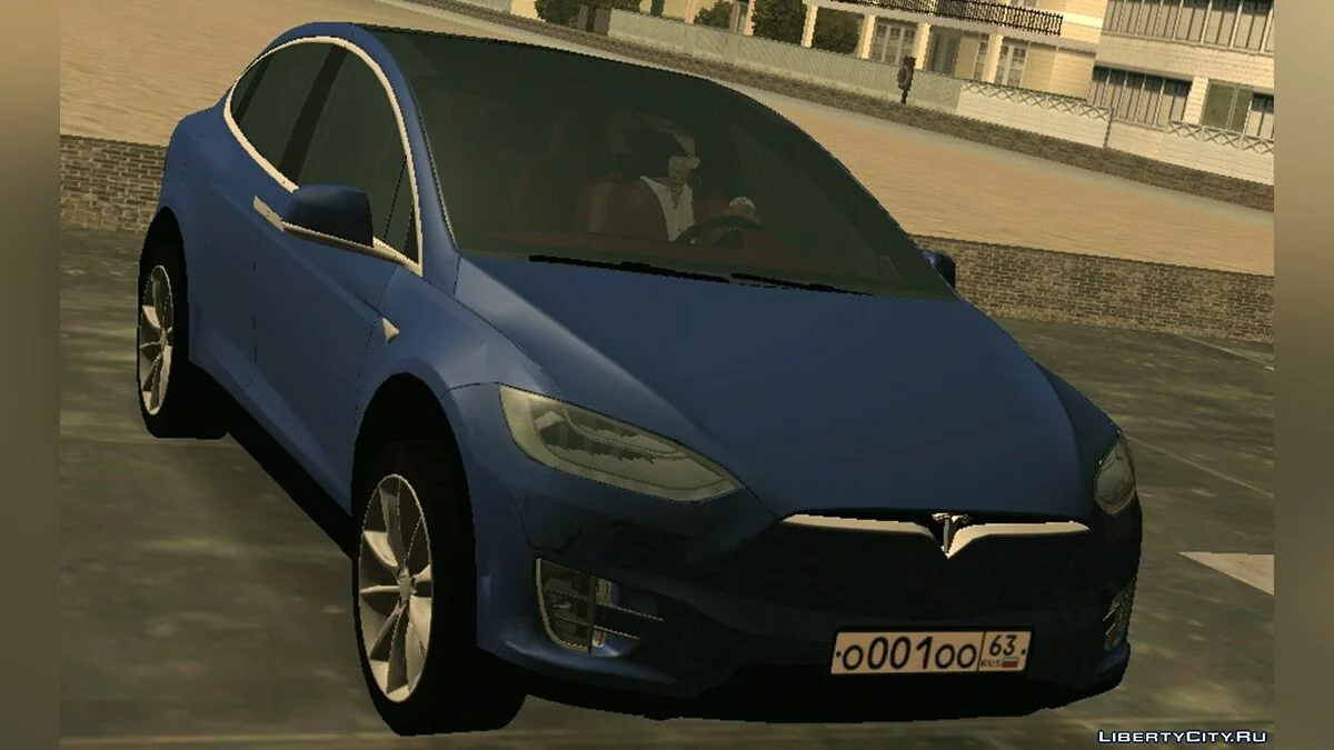 Tesla Model X (только DFF) / GTA San Andreas (iOS, Android)