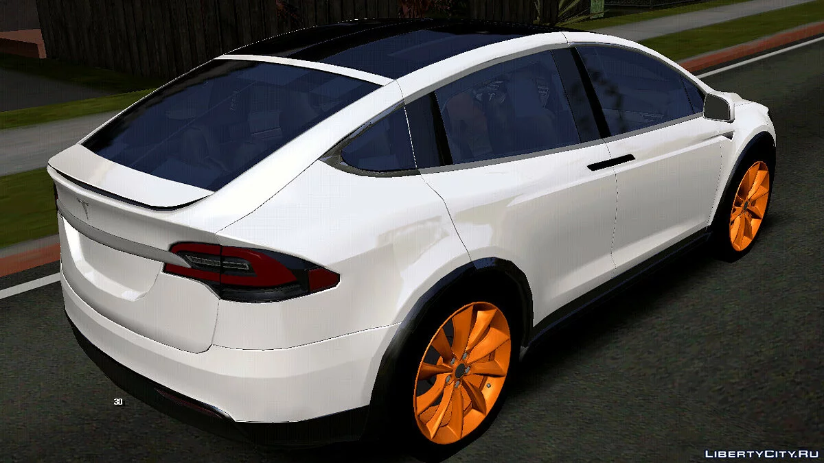 2020 Tesla Model X (только DFF) / GTA San Andreas (iOS, Android)