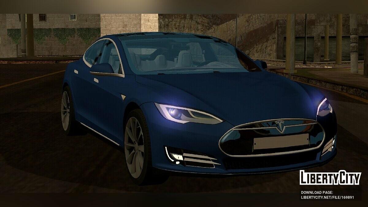 Скачать Tesla Model S для GTA San Andreas (iOS, Android)