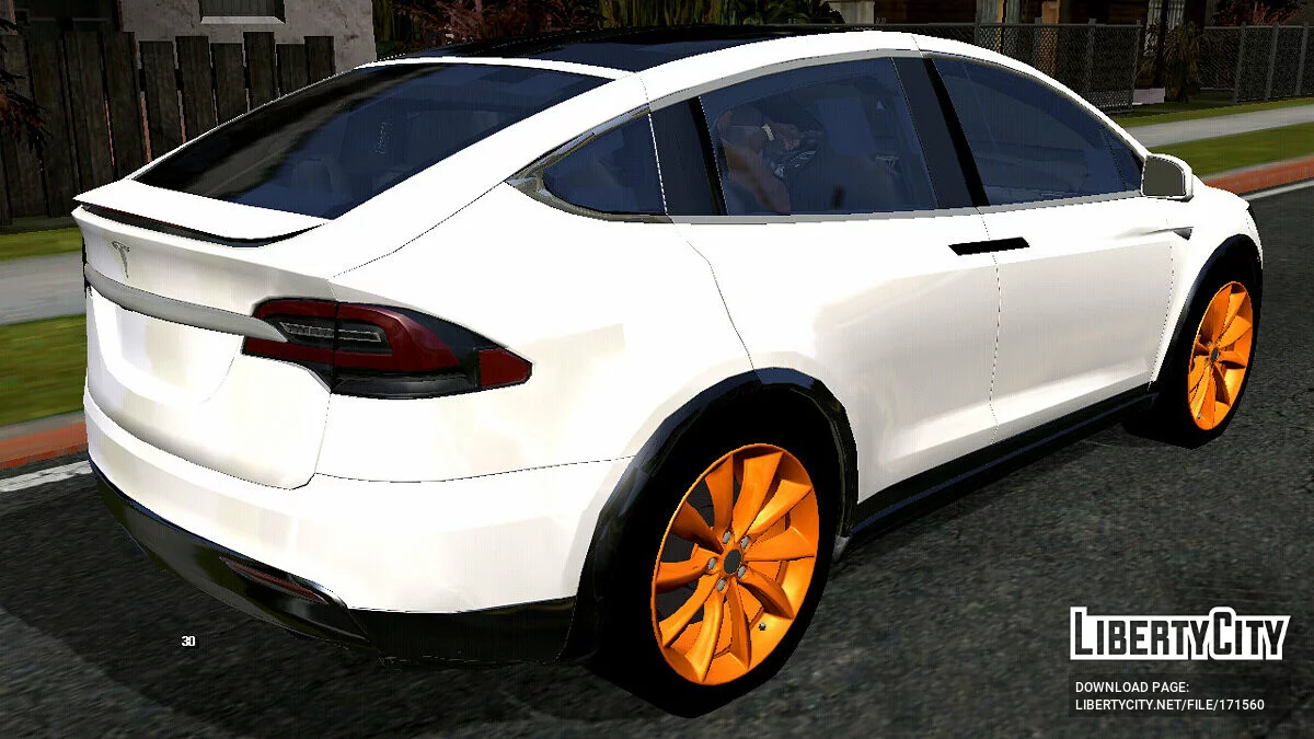 Tesla Model X (только DFF) / GTA San Andreas (iOS, Android)