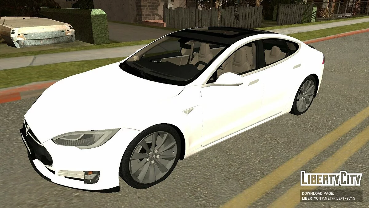 Tesla Model S / GTA San Andreas (iOS, Android)