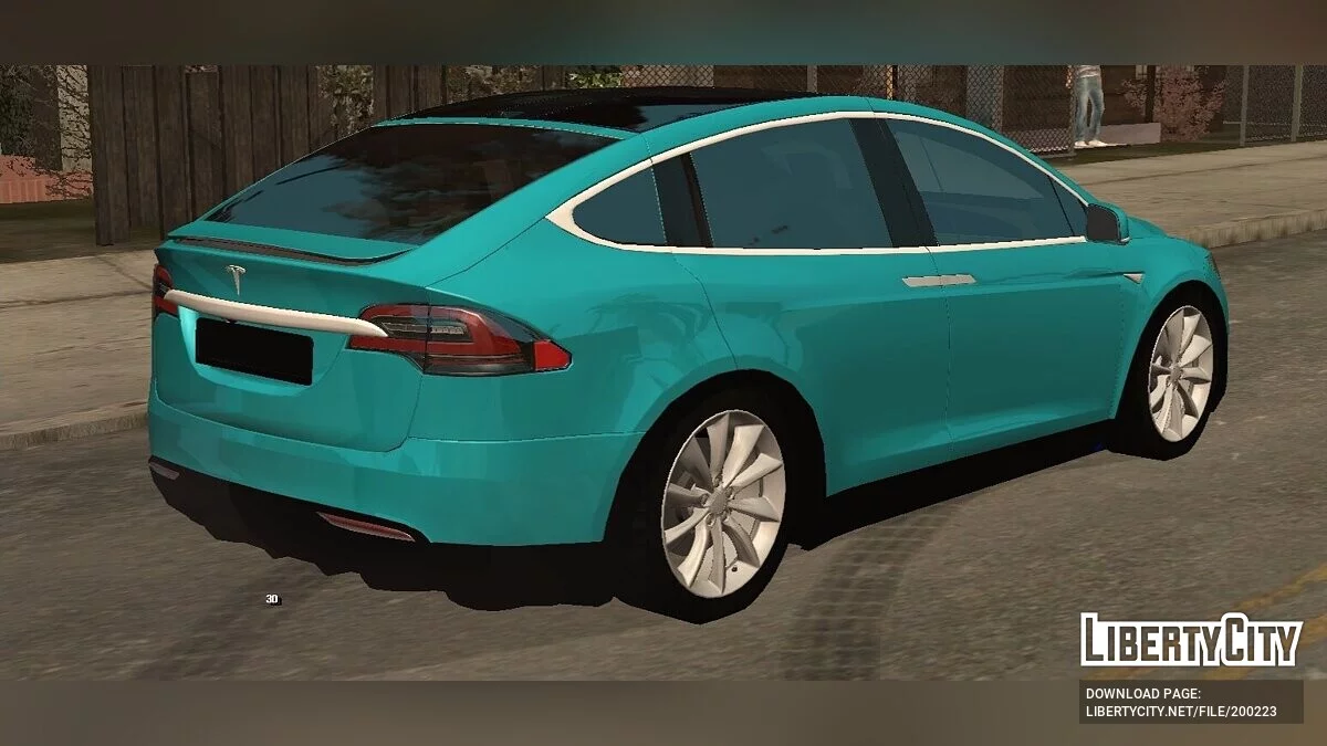 Tesla Model X (только DFF) / GTA San Andreas (iOS, Android)