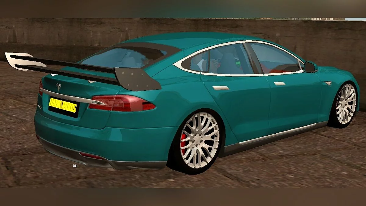 Tesla Model S (только DFF) / GTA San Andreas (iOS, Android)