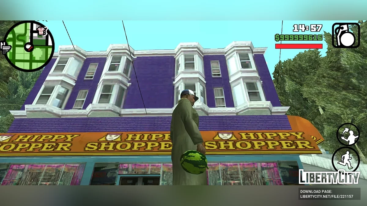 Арбуз - Граната / GTA San Andreas (iOS, Android)
