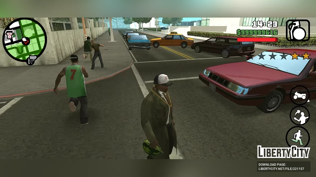 Арбуз - Граната / GTA San Andreas (iOS, Android)