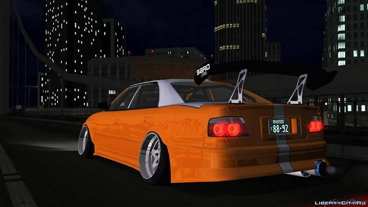 Toyota Chaser Tourer V JZX100 Tuned / GTA San Andreas (iOS, Android)