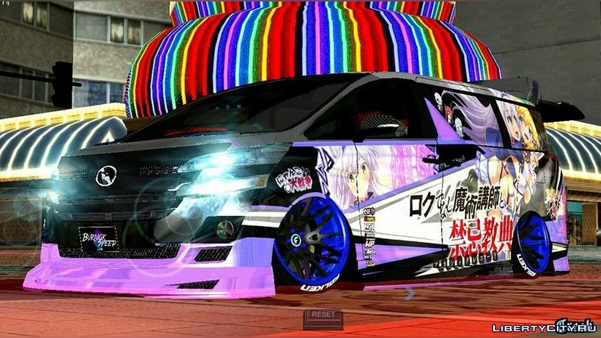 Toyota Vellfire V6 Burnok Speed / GTA San Andreas (iOS, Android)