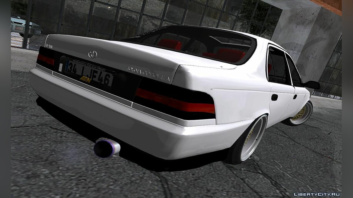 Скачать Toyota Corolla 1999 Model для GTA San Andreas (iOS, Android)