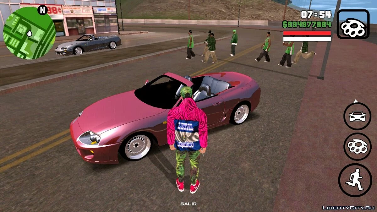 Toyota Supra (только DFF) / GTA San Andreas (iOS, Android)
