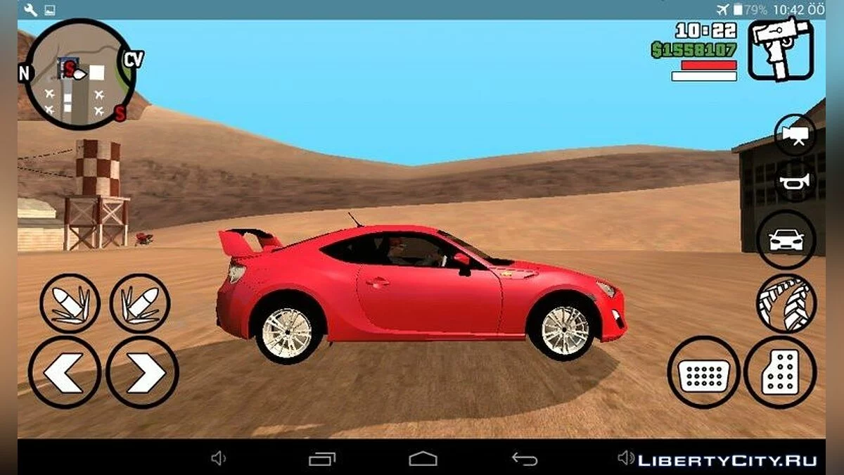 Toyota GT86 (только DFF) / GTA San Andreas (iOS, Android)