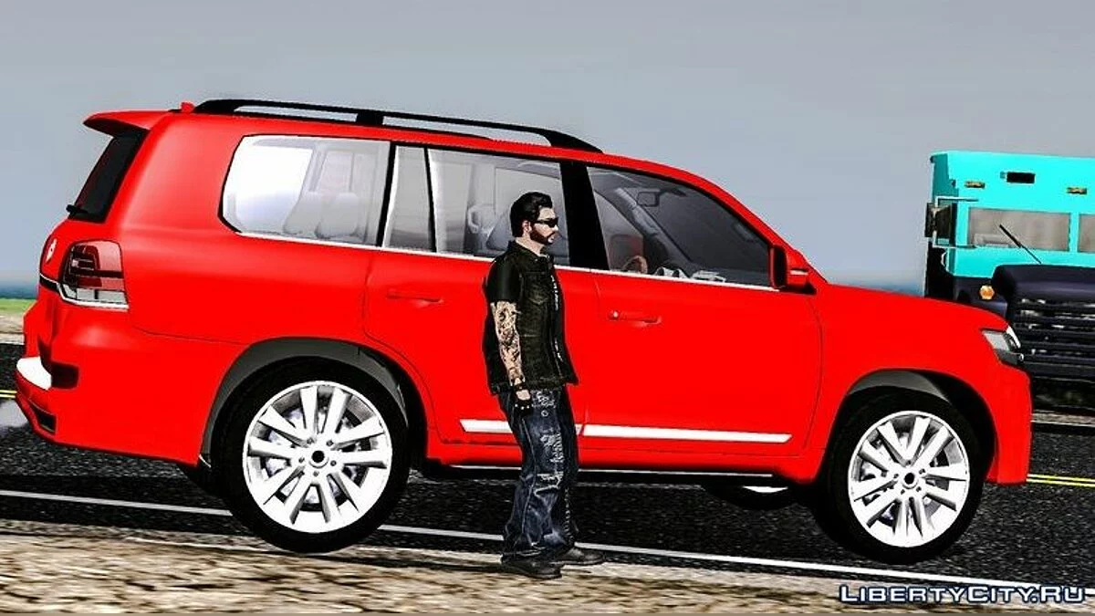 Toyota Land Cruiser 200 (только DFF) / GTA San Andreas (iOS, Android)