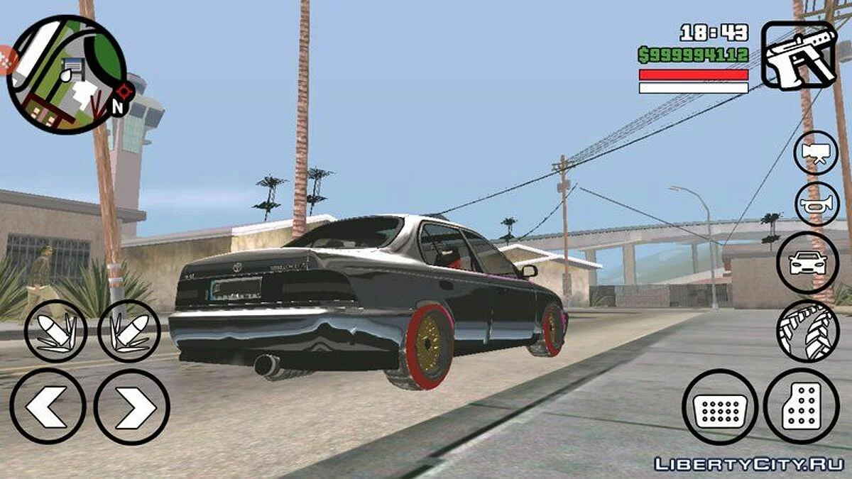 Toyota Corolla 2009 Models Nostalji / GTA San Andreas (iOS, Android)