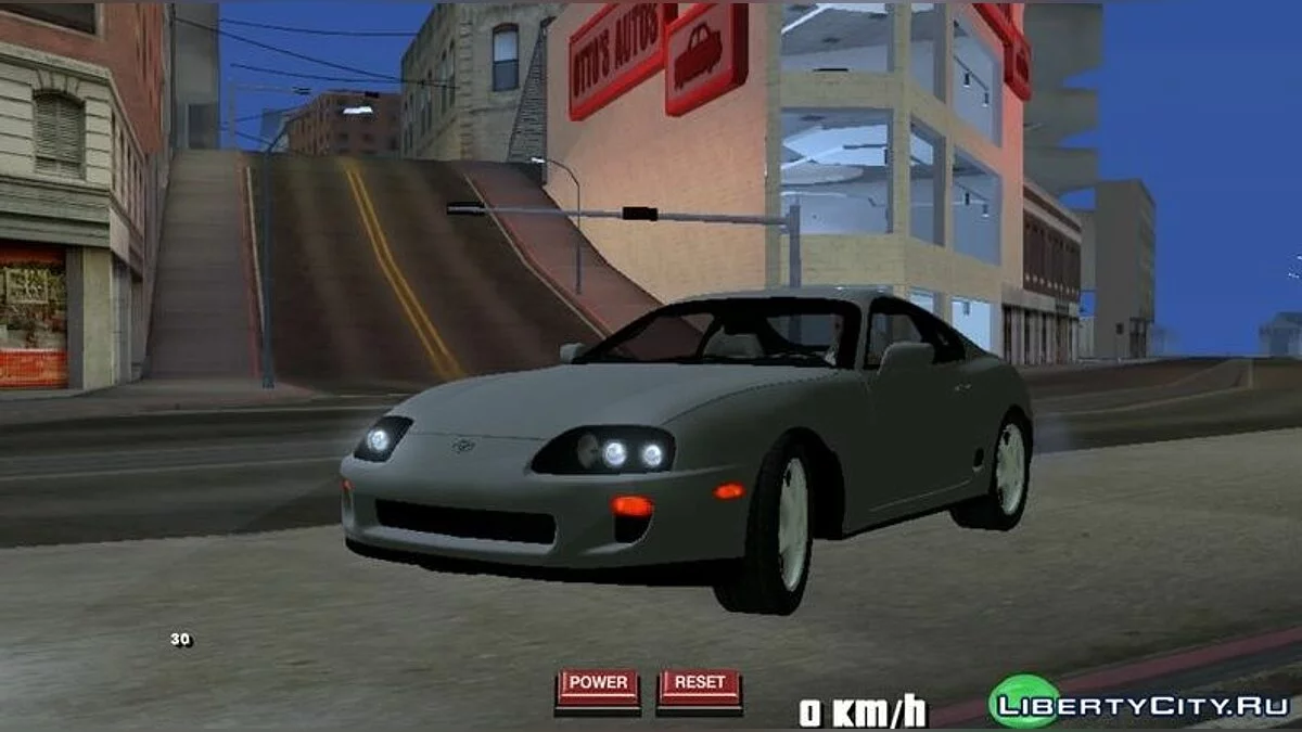 Toyota Supra (JZA80) 1993 / GTA San Andreas (iOS, Android)