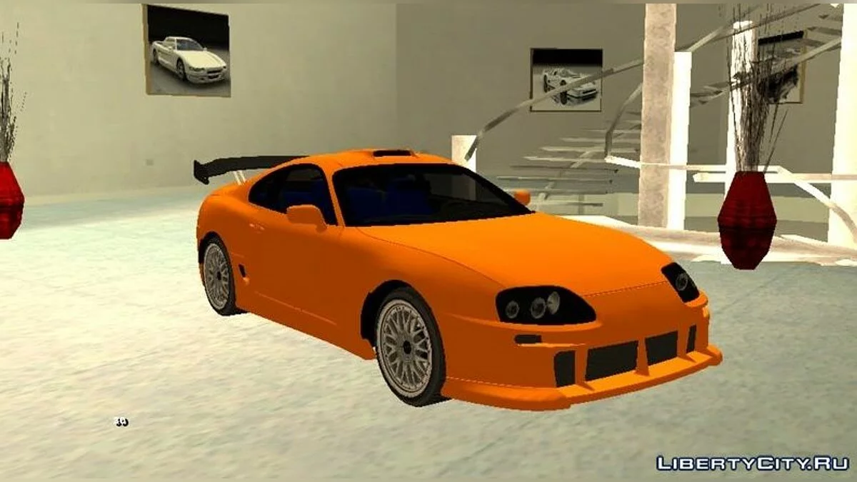 Toyota Supra (JZA80) 1993 / GTA San Andreas (iOS, Android)