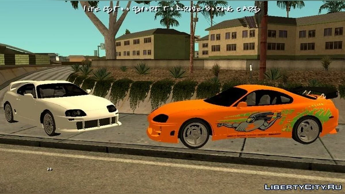 Toyota Supra (JZA80) 1993 / GTA San Andreas (iOS, Android)