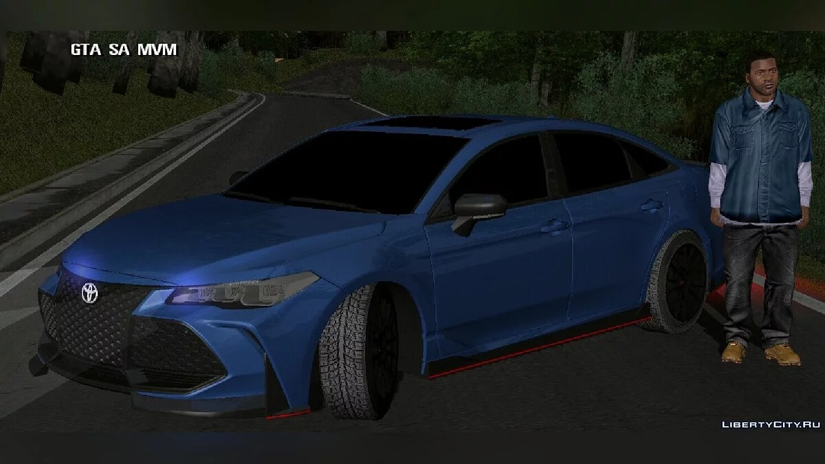 Toyota Camry Avalon 2018 / GTA San Andreas (iOS, Android)