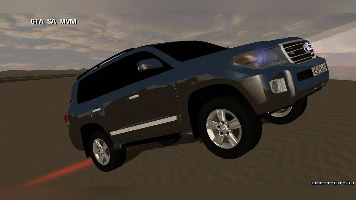 Toyota Land Cruiser опер стиль / GTA San Andreas (iOS, Android)