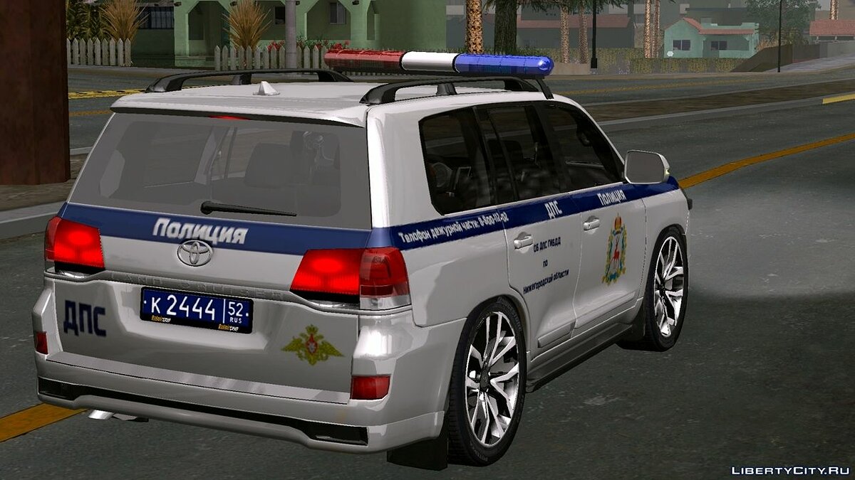 Toyota Land Cruiser (Полиция) для GTA San Andreas (iOS, Android) - Картинка #2