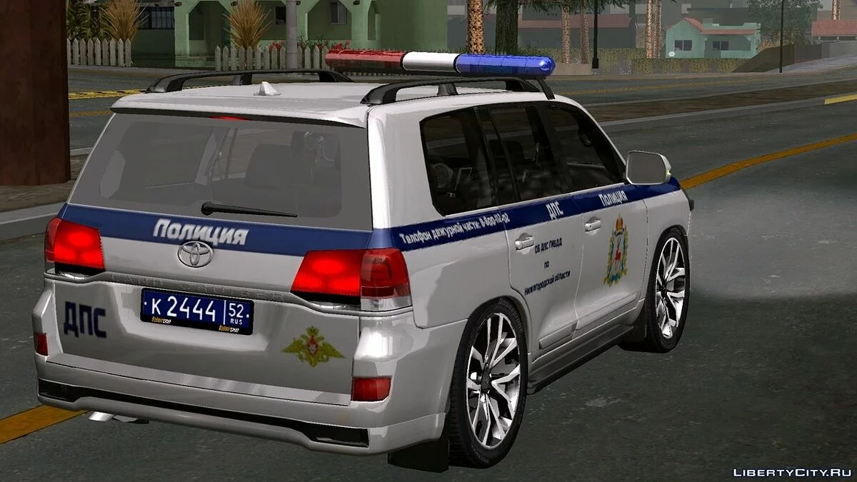 Toyota Land Cruiser (Полиция) / GTA San Andreas (iOS, Android)