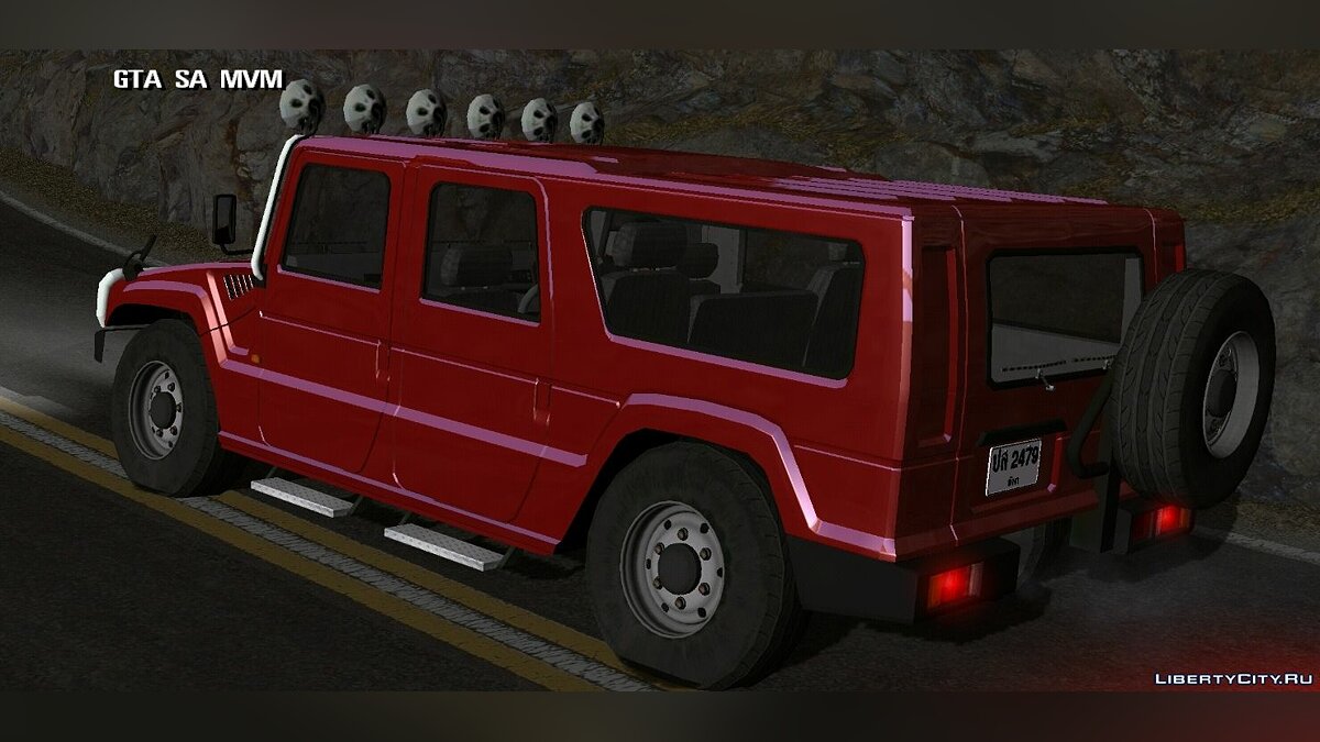 Скачать Toyota Mega Cruiser + винилы для GTA San Andreas (iOS, Android)