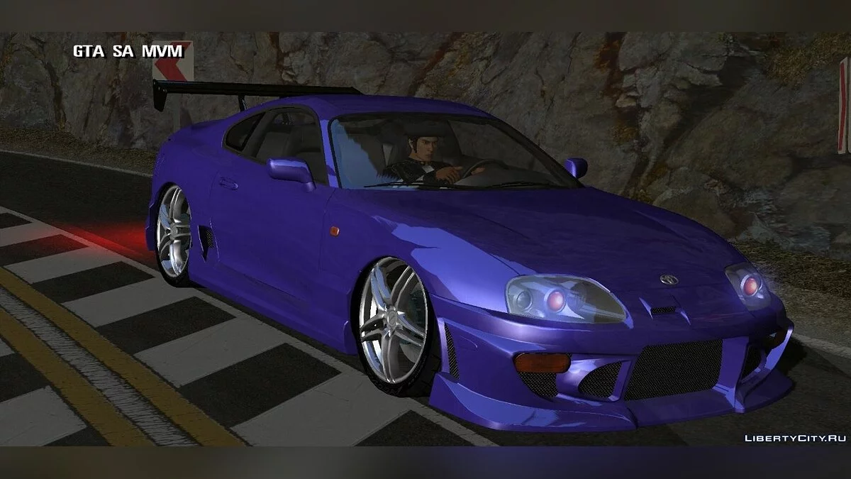 Toyota Supra + настройки для дрифта / GTA San Andreas (iOS, Android)