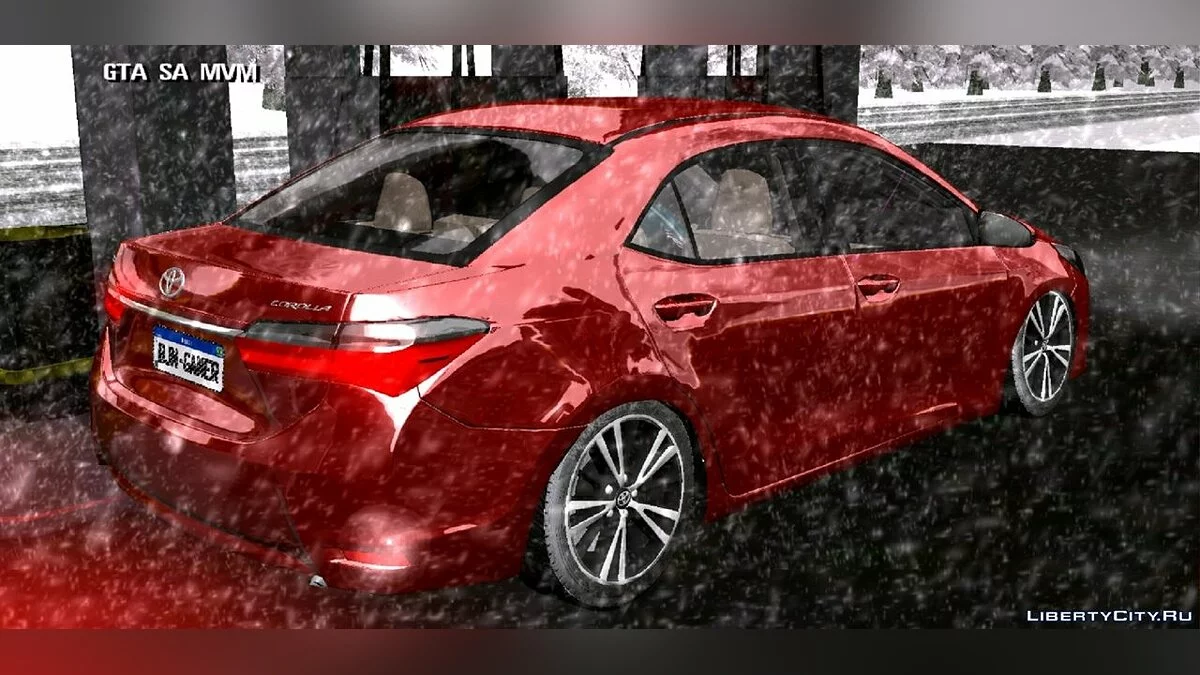 Toyota Corolla 2018 / GTA San Andreas (iOS, Android)