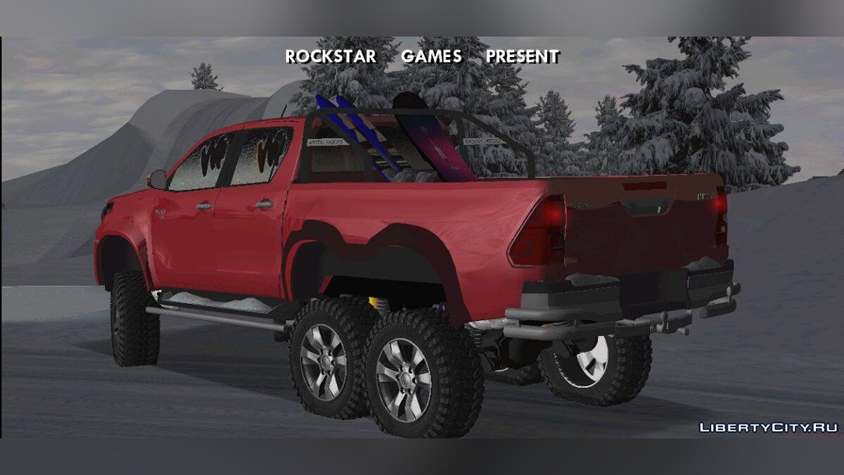 Скачать Toyota Hilux для GTA San Andreas (iOS, Android)