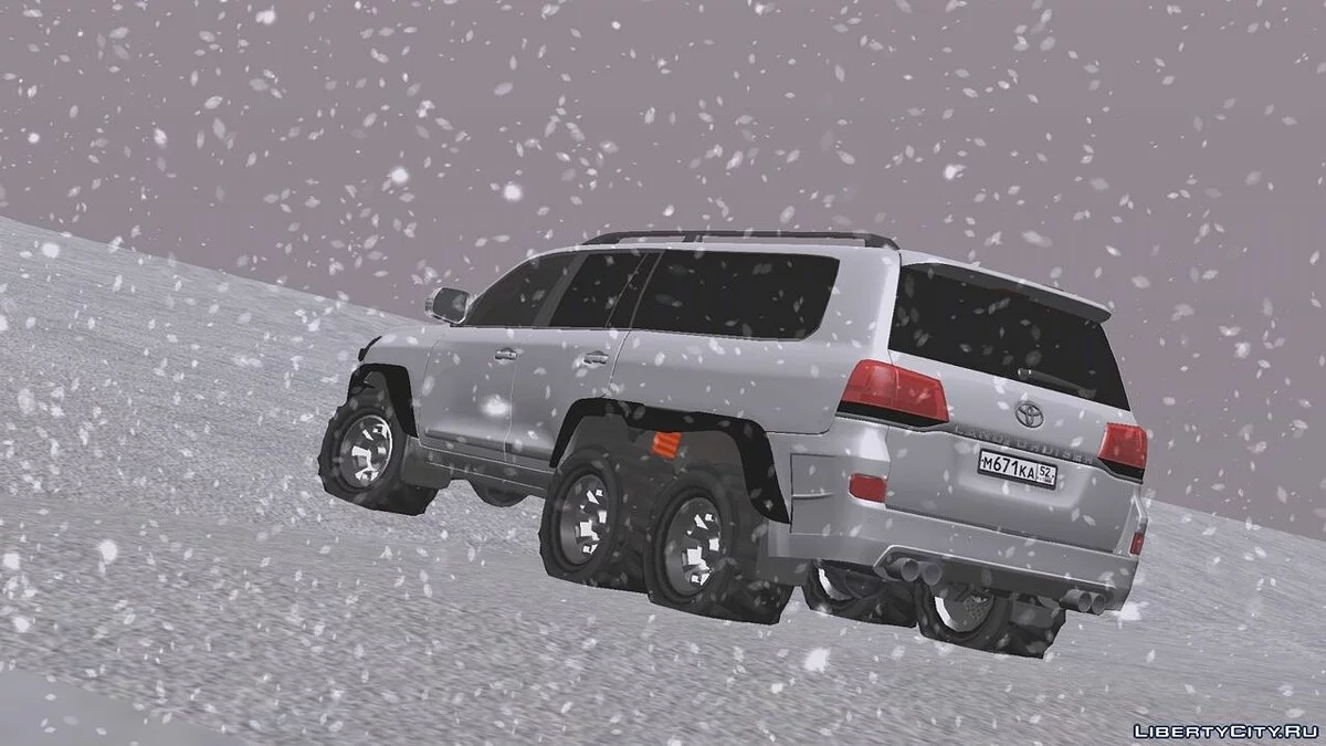 Toyota Land Cruiser 200 6x6 / GTA San Andreas (iOS, Android)