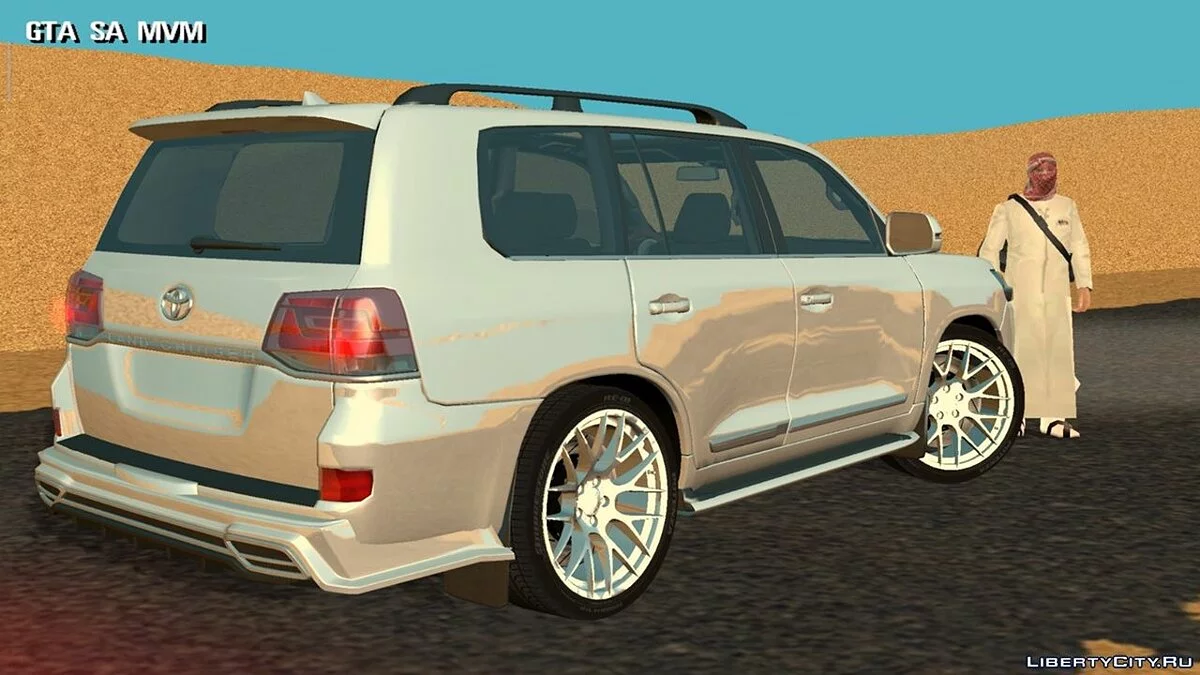 Toyota Land Cruiser 200 Stock / GTA San Andreas (iOS, Android)