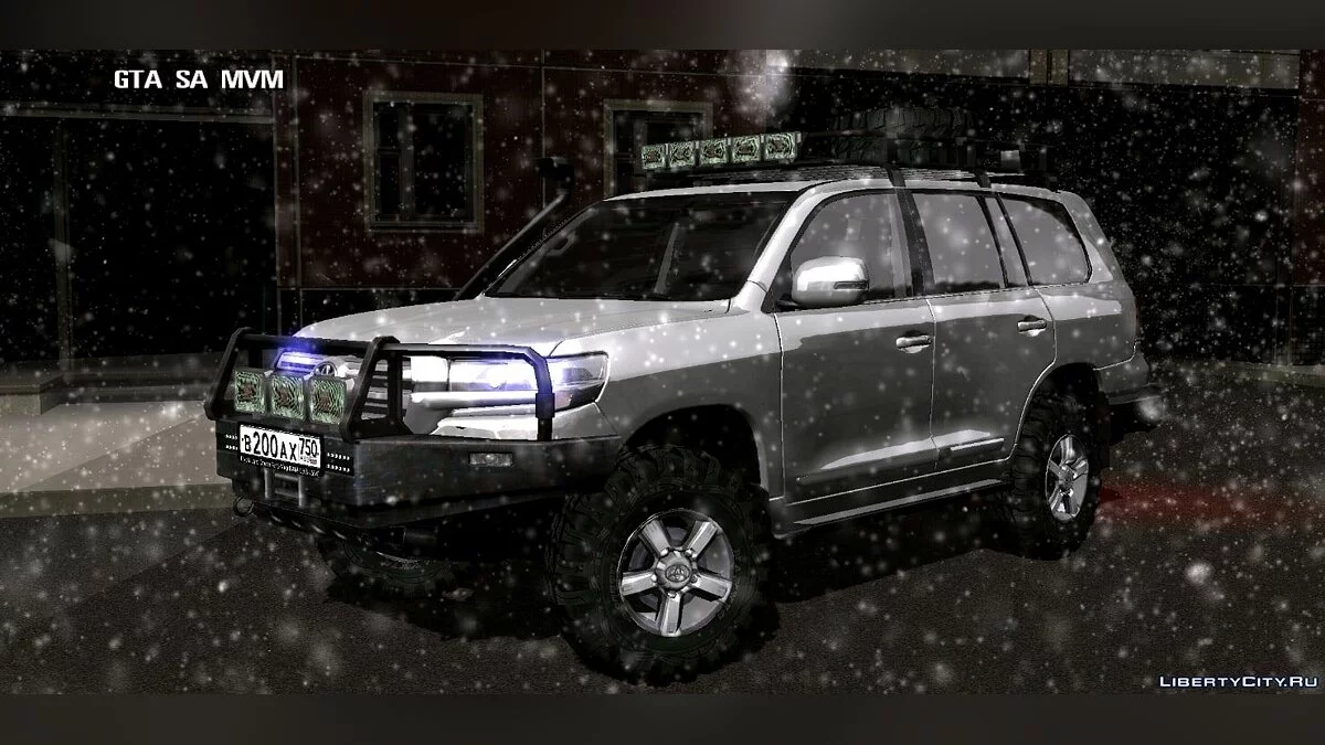 Toyota Land Cruiser off-road / GTA San Andreas (iOS, Android)