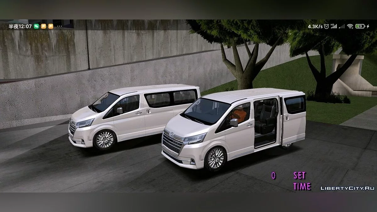 2020 Toyota Granvia / GTA San Andreas (iOS, Android)