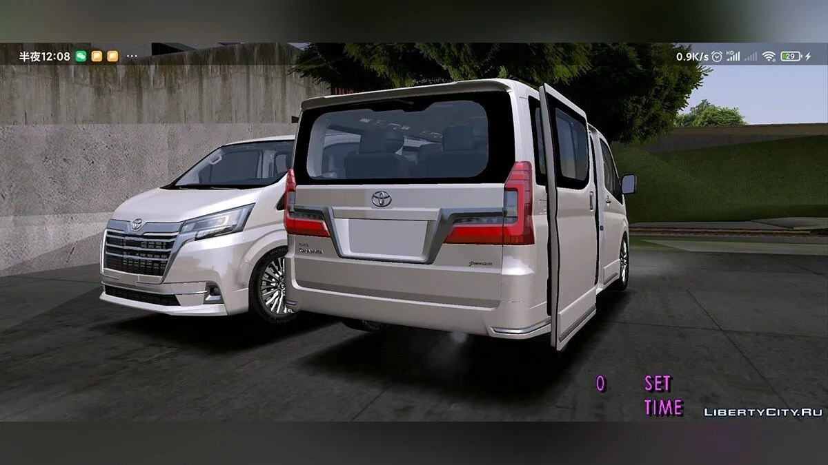 2020 Toyota Granvia / GTA San Andreas (iOS, Android)