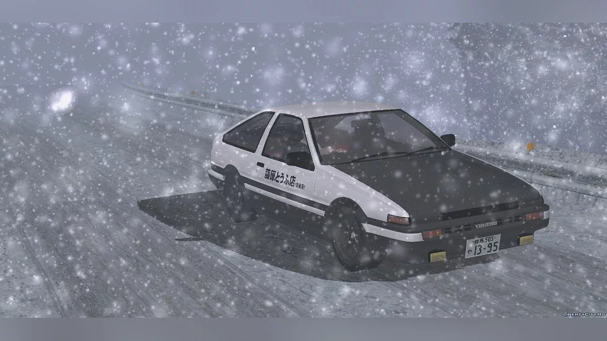 Toyota AE86 / GTA San Andreas (iOS, Android)