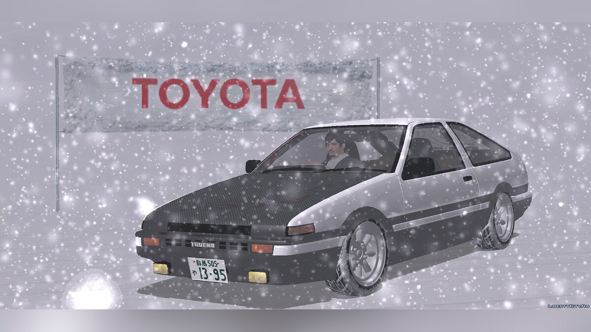 Скачать Toyota AE86 для GTA San Andreas (iOS, Android)