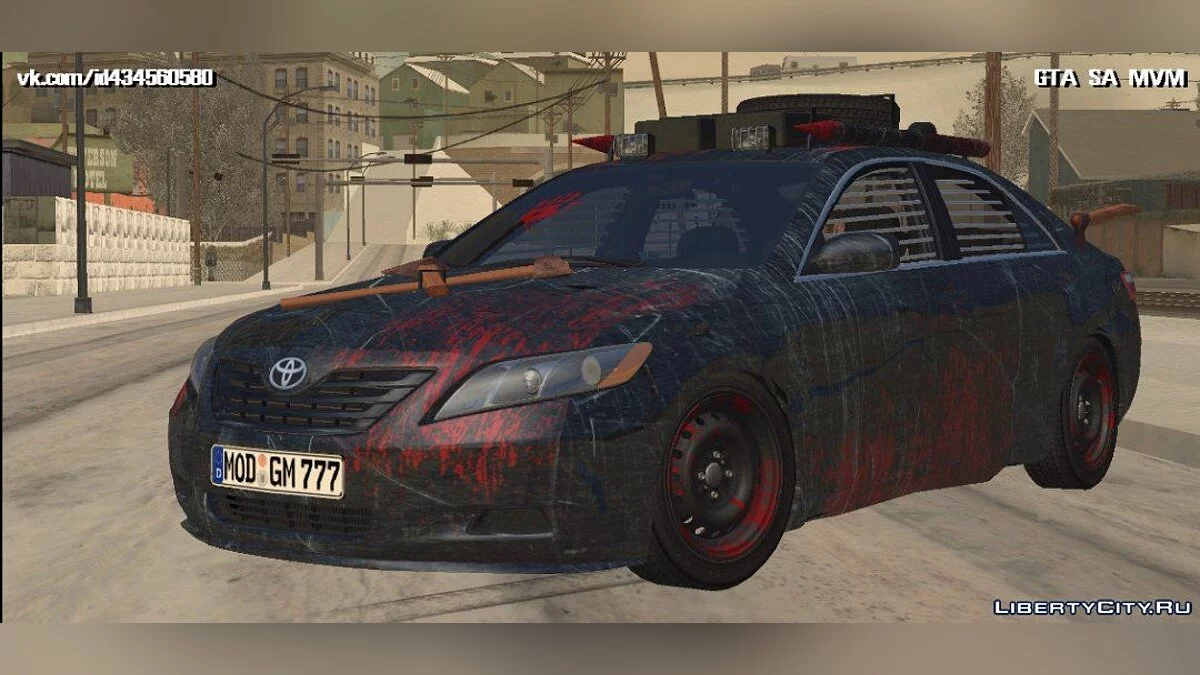 Toyota Camry 2007 3.5 Zombie / GTA San Andreas (iOS, Android)