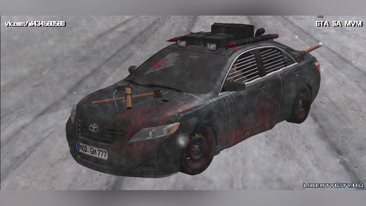 Toyota Camry 2007 3.5 Zombie / GTA San Andreas (iOS, Android)