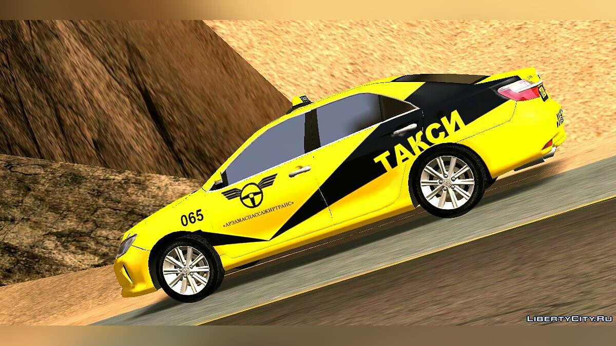 Скачать Toyota Camry 2014 ТАКСИ для GTA San Andreas (iOS, Android)