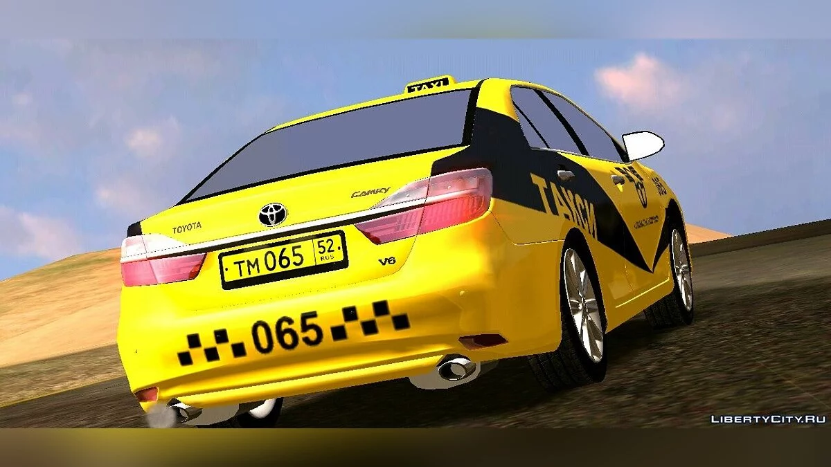 Toyota Camry 2014 ТАКСИ / GTA San Andreas (iOS, Android)
